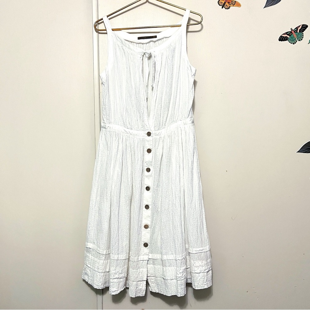 Jenni Kayne White Cotton Dress 12